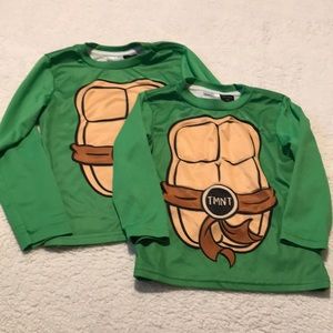 Nickelodeon Teenage Mutant Ninja Turtles lot of shirts Size 2T & 4T